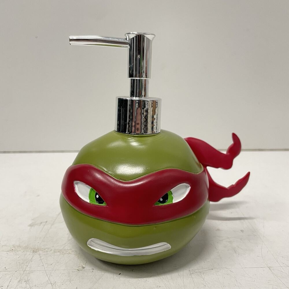 2014 Viacom Raphael Teenage Mutant Ninja Turtles Lotion Pump RARE